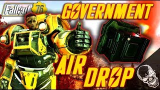 AIR DROPS In Fallout 76  US GOVERNMENT SUPPLY REQUISITIONS [upl. by Ardehs914]