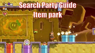 Search Party Guide  Item park  Deep Magma Bog  Super Mario Bros Wonder [upl. by Dalury240]