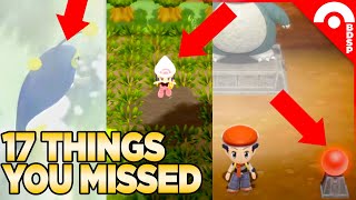 17 Things YOU Missed In Brilliant Diamond amp Shining Pearl Trailer  Pokemon Presents Analysis [upl. by Blayze]