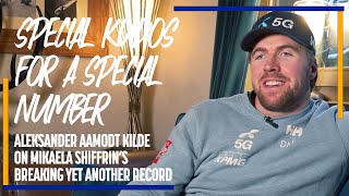 Aleksander Aamodt KILDE talks about Mikaela SHIFFRIN quotSpecial Numberquot  FIS Alpine [upl. by Corron]