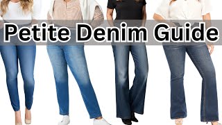 Ultimate Jeans Guide for Curvy Petites  Petite Style Tips [upl. by Melda]