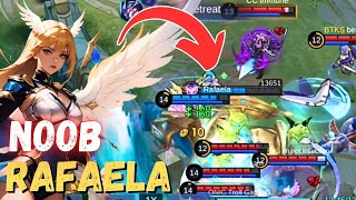 JUST A NOOB RAFAELA GAMEPLAY  MOBILE LEGENDS [upl. by Farand128]