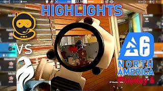 WINNER TO PLAYOFFS Mirage vs Spacestation  HIGHLIGHTS  Playday 6  NAL 2023 Stage 2  R6 Esport [upl. by Nnairb]