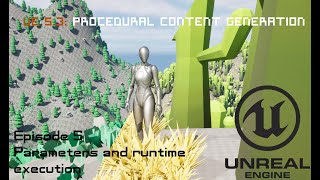 Procedurally Create Spline Path In PCG UE 52 Tutorial [upl. by Norraa]