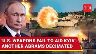 US Tank Bites Dust As Russia Bombs Another Abrams In Ukraine Proof Of Putins Dominance [upl. by Adnalohs]