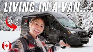 We left Philippines to do THIS in Canada 🇨🇦 van life [upl. by Aibos838]