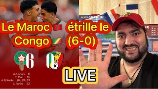 🚨L’APRÈS MATCH Le Maroc 🇲🇦 étrille le Congo 🇨🇬 60 grâce à un triplé d’El Kaabi [upl. by Sirrot]