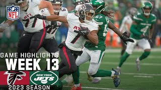 Atlanta Falcons vs New York Jets Game Highlights  NFL 2023 Week 13 [upl. by Sokcin]