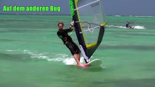 WindsurfManöver – Angleiten [upl. by Nemraciram]