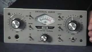 Universal Audio 710 TwinFinity Microphone Preamp and DI  FrontEndAudiocom [upl. by Elylrac]