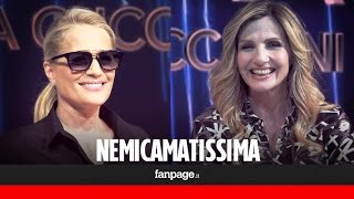 Nemicamatissima Parisi e Cuccarini quotNon siamo nemiche neppure amiche Non è una sfida tra noiquot [upl. by Ymot]