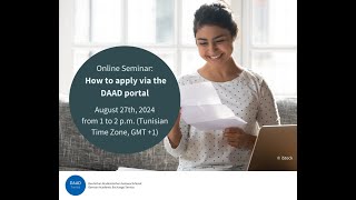 How to apply via the DAAD portal [upl. by Gerk918]