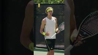 Disadvantages of the Semi Open Stance According to Alexander Zverev [upl. by Majka]