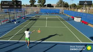 USTA 35 Southern California Sectionals Round of 16 HMoon vs Opponent 20231111 [upl. by Laefar332]