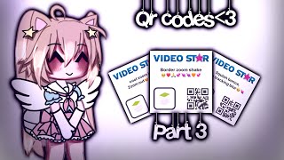 Video star qr codes⌇ ° ꒰ COMPLETELY FREE꒱ ° ⌇ [upl. by Uoliram251]