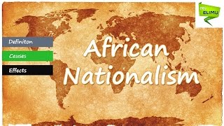 Factors for The Growth of African Nationalism [upl. by Capwell]