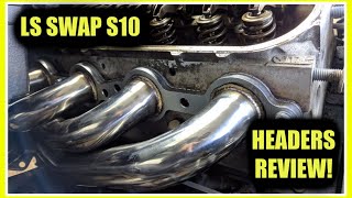 LS swapped S10 headers REVIEW [upl. by Heisel]