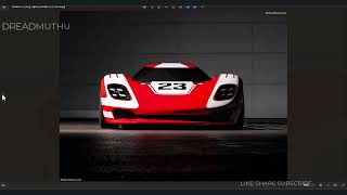 Car modeling  Porsche 917  SubD to Nurbs  2 [upl. by Jayne]