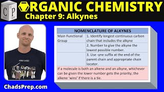 91 Nomenclature of Alkynes [upl. by Eloisa]