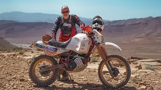 Sandraiders 2023 Part 1 Riding 1600km of Paris Dakar stages in Morocco on our 80s desert bikes [upl. by Jerrome]