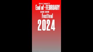 Jessy Lepperts End of February Game Show Festival 2024 [upl. by Eiramanin236]