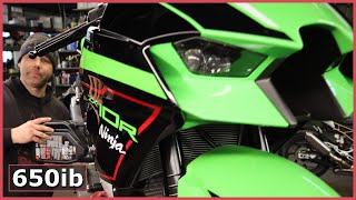 2021 ZX10R 1st Service amp The 55000 BMW S 1000 RR [upl. by Ettelliw]