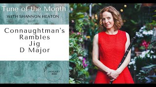 Connaughtmans Rambles Jig  Tune of the Month with Shannon Heaton [upl. by Jelena]