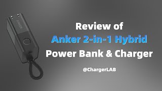 Review of Anker 2in1 Hybrid Power Bank amp Charger 511 PowerCore Fusion 30W [upl. by Kienan740]