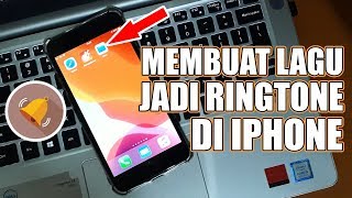 CARA MEMBUAT LAGU JADI RINGTONE DI IPHONE  IOS 13 INDONESIA [upl. by Enilrahc]