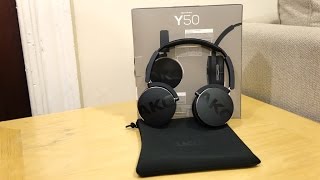 AKG Y50 Headphone Review [upl. by Nylaroc]