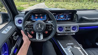 NEW 2025 Mercedes G63 AMG FACELIFT POV Drive V8 SOUND Interior Exterior Review 4K [upl. by Thgiwd]