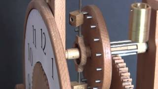 Brian Laws woodenclocks  Clock 16  Verge and Foliot [upl. by Gee]