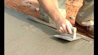 Edging Trowels Finishing Tools Video—ConcreteNetworkcom [upl. by Engamrahc]