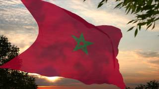 National Anthem of Morocco ✪ النشيد الوطني للمغرب Nationalhymne Marokko [upl. by Intruoc]