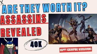 Assassins in 40k How do they work in Warhammer 40k Callidus Culexus Eversor Vindicare Assassin [upl. by Namijneb]