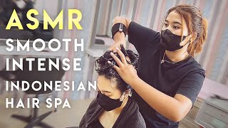 ASMR Creambath  Indonesian Salon Hair Spa amp Body Massage [upl. by Yellac]