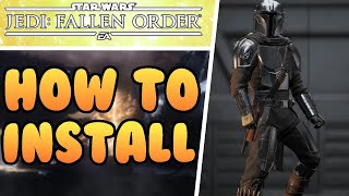 How to Install Mods on Star Wars Jedi Fallen Order Updated Method [upl. by Ahseenyt]