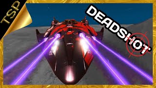 DEADSHOT  FerdeLance 4x Railgun combat build  Elite Dangerous [upl. by Lydell]