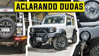 🔥Nuestras piezas para el SUZUKI JIMNY  Preguntas mas frecuentes [upl. by Inirt]