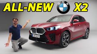 allnew BMW X2 first REVIEW M35i vs iX2 EV comparison 2024 [upl. by Ahsinom]