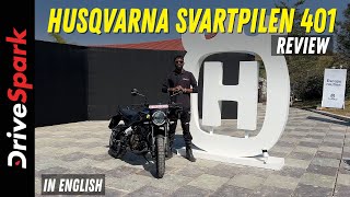 Husqvarna Svartpilen 401 Review  Swedish Prowler  Vedant Jouhari [upl. by Naldo]