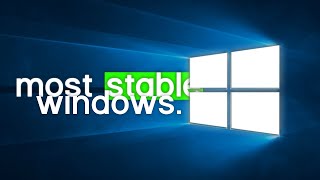 The Most Stable Version of Windows  LTSC 2021 [upl. by Liahkim64]