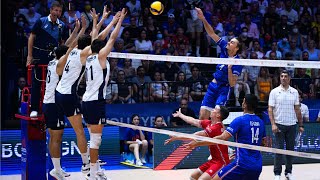 🇫🇷 FRA vs 🇺🇸 USA  Full Match  Final 12  Mens VNL 2022 [upl. by Carolin]