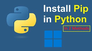 How to install Pip in Python 313 on Windows 11  Easy Methods [upl. by Lavotsirc]