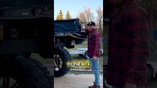 ATTEMPTING HUGE LIFTED TRUCK BOX … 😳😅 liftedtrucks BuckedUp [upl. by Sukram253]