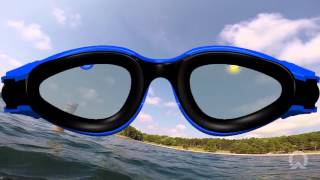 OnCourse Goggles Simulation  Open Water Swimming [upl. by Yvi]