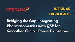 Bridging the Gap Integrating Pharmacometrics w QSP for Smoother Clinical Phase Transitions  Recap [upl. by Massab380]