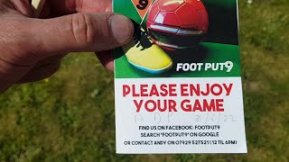 SKEGNESS FOOT GOLF coverage from Footput9 with Darren amp Paul plus Andy 21622 ⚽️⛳ [upl. by Gnap]