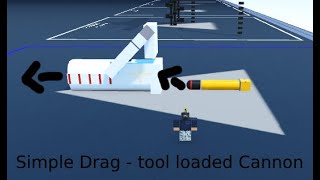 Drag tool loaded cannon  Plane crazy [upl. by Judson523]