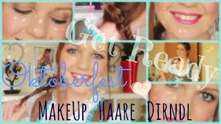 Get Ready  Das perfekte Dirndl MakeUp  Tipps amp Tricks [upl. by Einafpets]